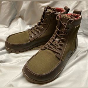 Lems Boulder Boot in “Timber” Green Mens Size 9.5-10
